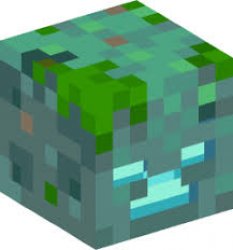 Minecraft Drowned Head Meme Template