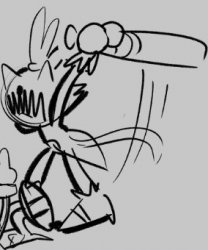 blaze bat Meme Template