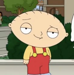 Stewie lightskin stare Meme Template