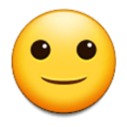 Light Smile emoji Meme Template