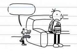 Manny Yelling at Greg Meme Template