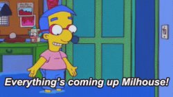 coming up milhouse Meme Template