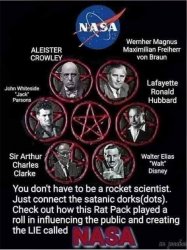 NASA Satanic Dorks Meme Template