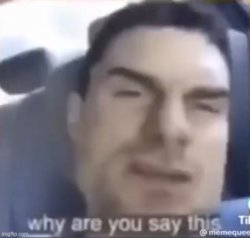 Why are you say this Meme Template