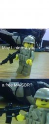 Free M4-SBR Template Meme Template