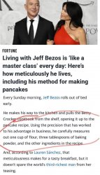 Jeff Bezos pancakes Meme Template