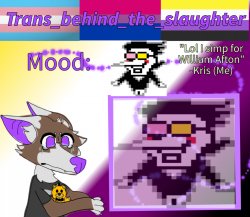 Trans_behind_the_slaughter's announcement template Meme Template