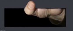 Discord hand Meme Template