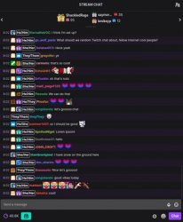 stream chat Meme Template