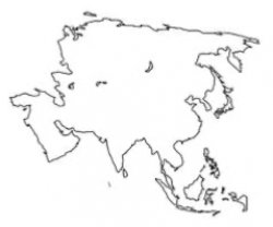 Draw the Asia map Meme Template