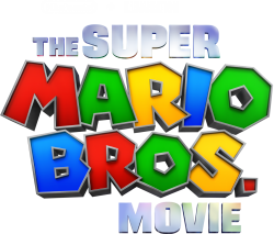 The Super Mario Bros movie logo Meme Template