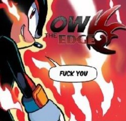 shadow says fuck you Meme Template