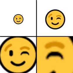 Wink wink wink wink Meme Template