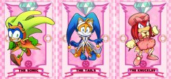 Sonic the Hedgehog Miles "Tails" Prower Knuckles the Echidna Meme Template