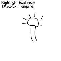 Nightlight Mushroom Meme Template