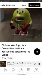 Here comes pacman but a YouTuber is screaming the dialogue Meme Template