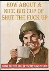 Shut the fuck up Meme Template