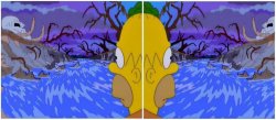 Homer River Bad Choices Meme Template