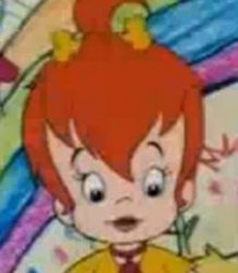 Pebbles Flintstone Meme Template