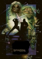 Blank Star Wars Episode 6 Poster Meme Template