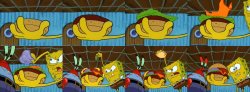 Spongebob Krabby Patty Meme Template