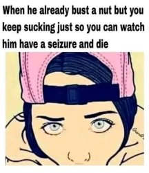 When he already bust a nut Meme Template