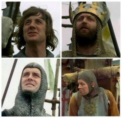 Monty Python Only a Model (Corrected) Meme Template