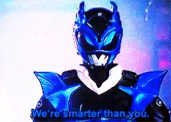 Psycho Blue “We’re Smarter” Meme Template