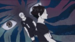 kita watching suna haikyuu Meme Template