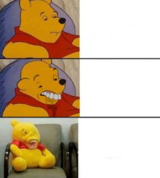 Winnie the Pooh progressively weirder Meme Template