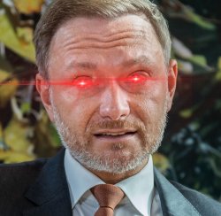 Lindner laser eyes Meme Template