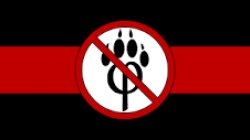 anti furry flag Meme Template