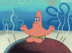 Patrick Star Meditating Meme Template