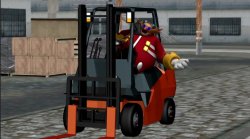 eggman is now forlift certifyed Meme Template