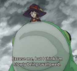excuse me, but i think i'm slowly being swallowed Meme Template