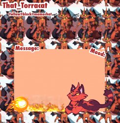 That_Torracat’s Announcement Template Meme Template