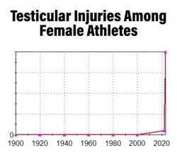 Testicular injury of female athletes Meme Template