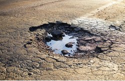 Pot hole Meme Template