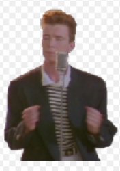 Rick Astley png Meme Template