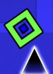Geometry dash Meme Template