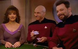 Star Trek poker Meme Template