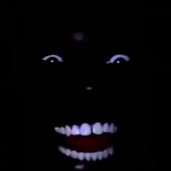 Blak man smile in da dark ? Meme Template