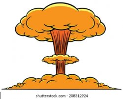 Mushroom Cloud Meme Template