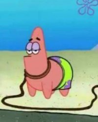 patrick leash Meme Template