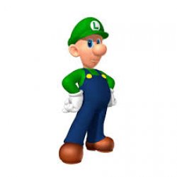Hair less Luigi Meme Template