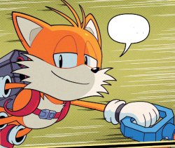 tails smirk blank Meme Template