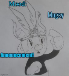MugmanGoesEEEEE announcement Template V3 Meme Template