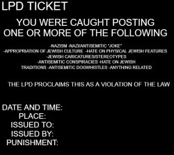 LPD ticket Meme Template