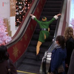 Buddy The Elf Escalator Meme Template