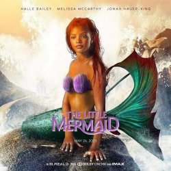 Ariel little mermaid movie 2023 Meme Template